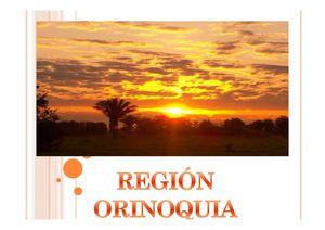 Region Orinoquia 