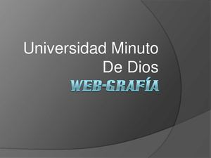Web-grafía