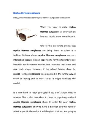 replica-hermes-sunglasses