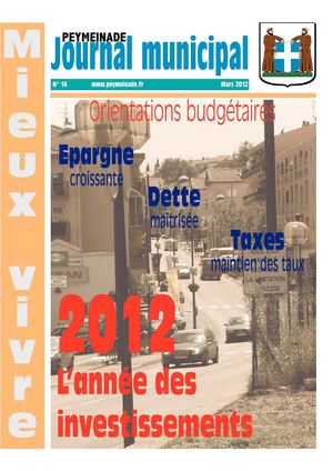 Journal Municipal de Peymeinade - Mars 2012 