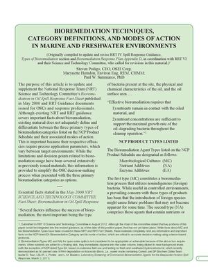 Bioremediation Techniques
