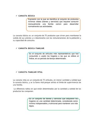 CANASTA BÁSICA