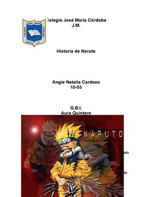 Historia de Naruto