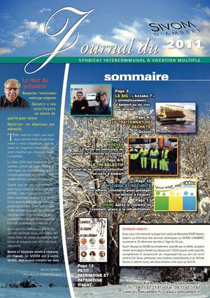 2011 Journal du sivom