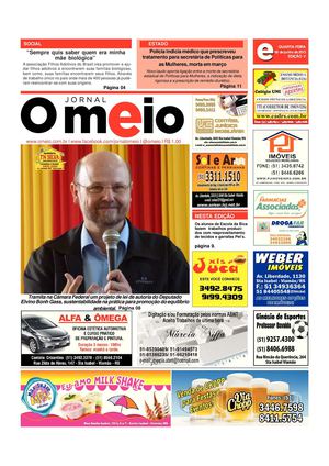 5ª ediçaõ do jornal O meio de Viamão