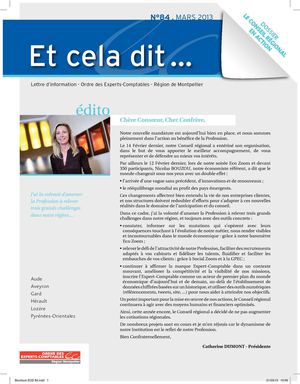 Et Cela Dit ... n°84