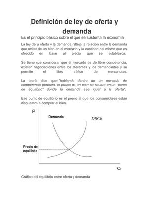 MICROECONOMIA...2 LEY O D