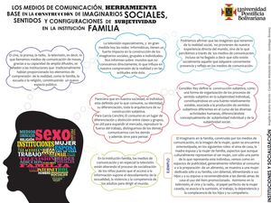 Poster - Los medios de comunicacion y formación de la subjetividad en familia