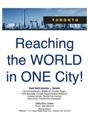 Send North America: Toronto - Planter Profiles