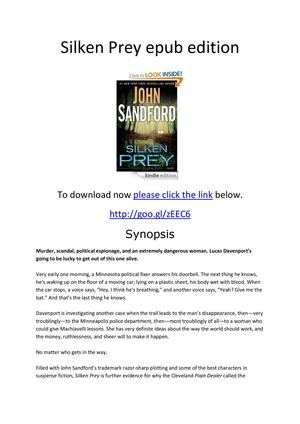 Silken Prey epub edition