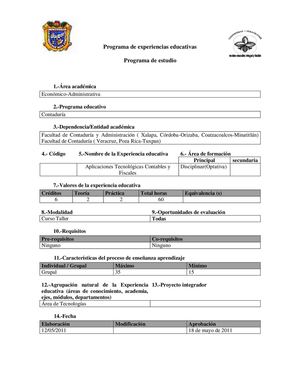 OD Aplicaciones Tecnológicas...