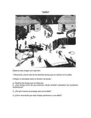 3. Actividades aldeas y agricultores