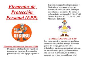 Elementos de Protección Personal