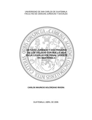 Delitos contra la vida (Tesis) 