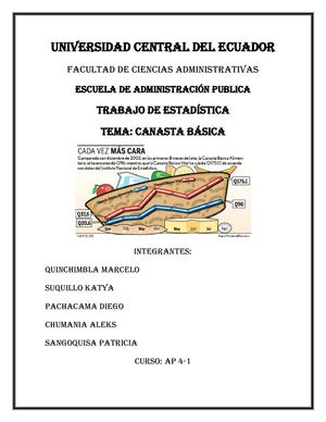 CANASTA FAMILIAR GRUPO # 2