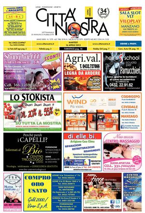 CittàNostra Udine del 16.04.2013 n. 1370