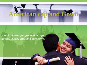 American Cap and Gown is your #1 Source for Graduation caps, gowns, tassels, gifts, and accessories.