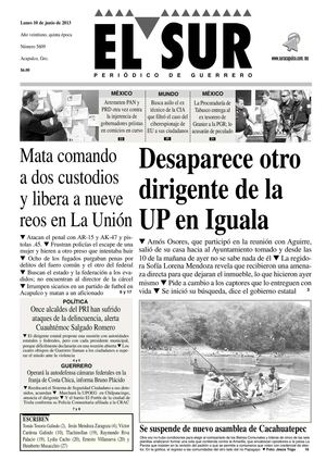 El Sur 10 de Junio de 2013