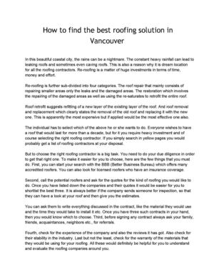HowToFindtheBestRoofingSolutioninVancouver