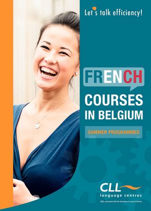 CLL: French courses in Belgium | Summer programmes