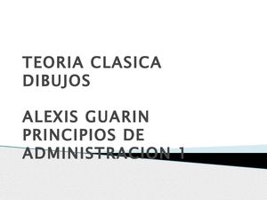 Teoría Clásica (Dibujos)