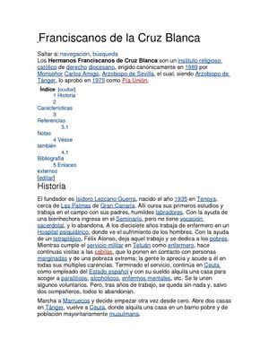Franciscanos de la Cruz Blanca