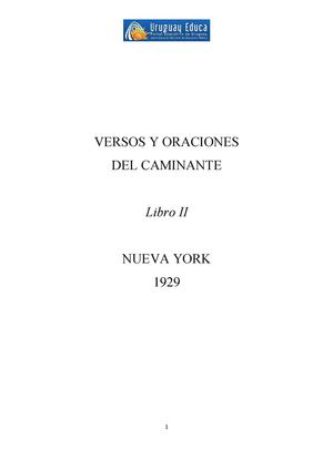 León Felipe: "Versos y oraciones del caminante. Libro II" en "Nueva antología rota"