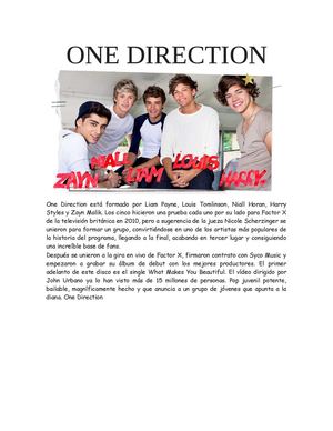 One Direction