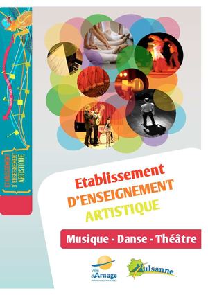 Plaquette Etablissement d'Enseignement Artistique