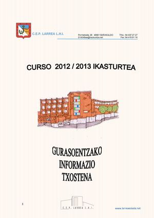 Colegio Larrea Inf Bulet