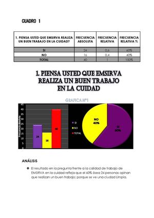 Análisis y gráficas de las encuestas 