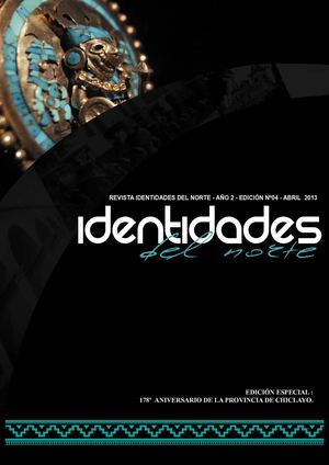 Revista Identidades del Norte IV EDICIÓN