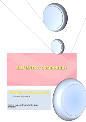 Atomer og Molekyler