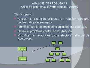 Presentación árbol de problemas 