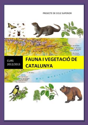 projecte fauna i vegetació catalunya