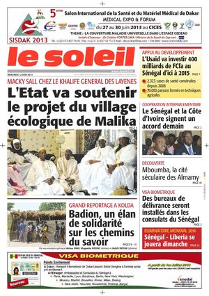 Edition du 12 Juin 2013