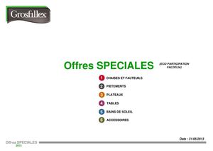 Grosfillex Destockage -30 à -60%