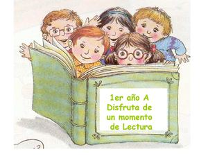 Momento de lectura - 1er año A