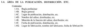 Area de Publicación, Distribución