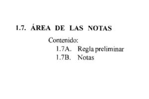 Area 7: Area de las Notas