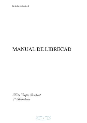 manual librecad