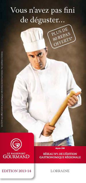 Passeport gourmand Lorraine 2013/2014