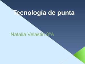 tecnologia de punta