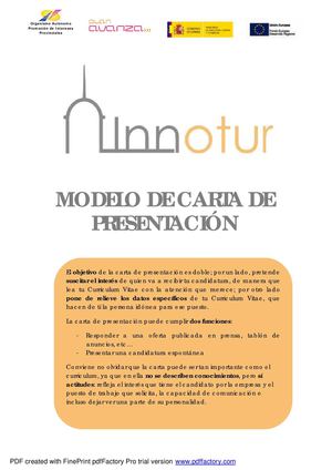 Carta de Presentación 