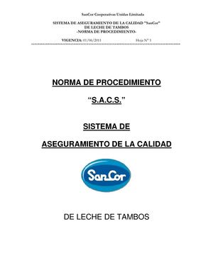 Norma de procedimiento