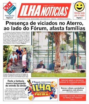 Jornal Ilha Notícias - Edição 1628 - 14/06/2013