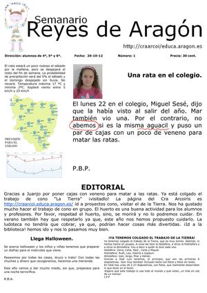 REYES DE ARAGÓN 1-25 2012/13