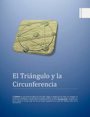 El triángulo y la circunferencia