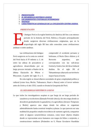 historia del peru