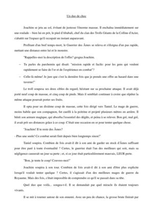 Un duo de choc (de Mikado)